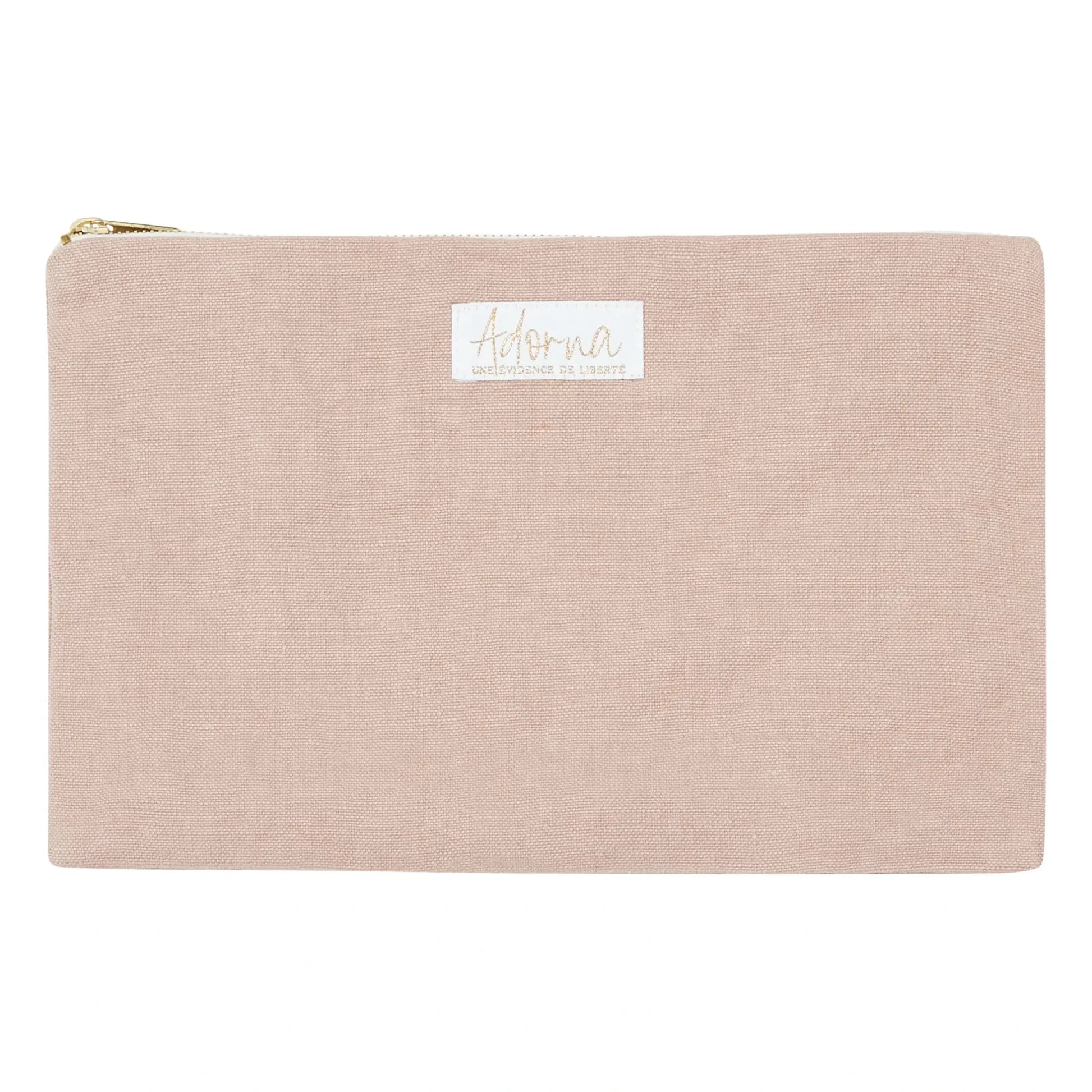 Adorna - Linen Pouch | Powder pink