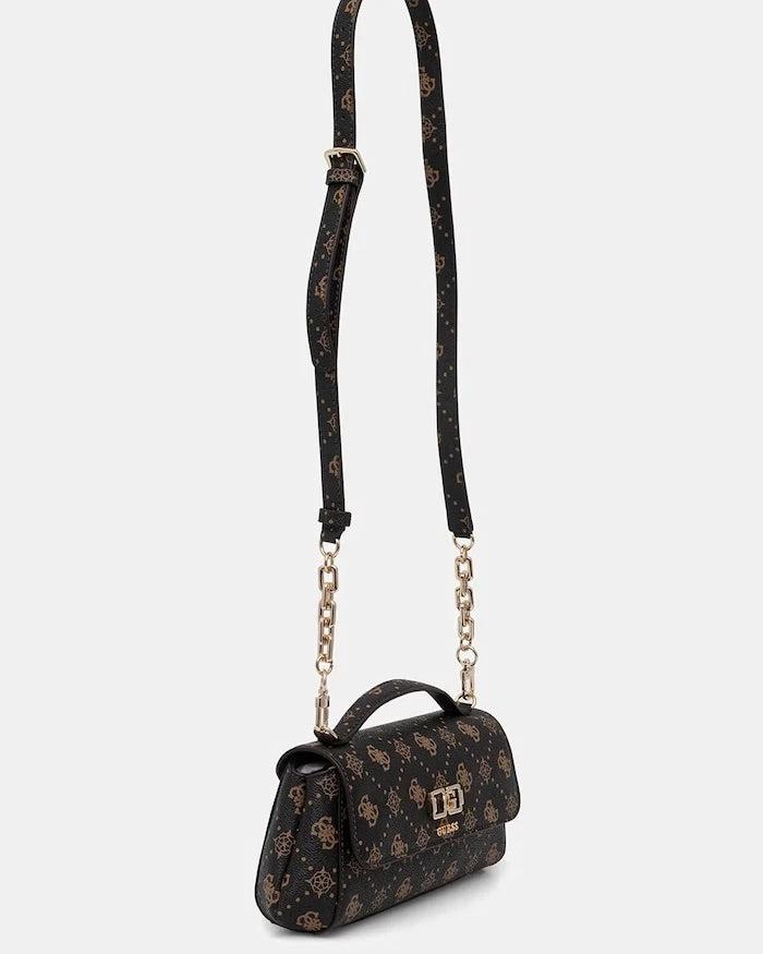 Guess EMELIE suni deri kadın çapraz çanta
