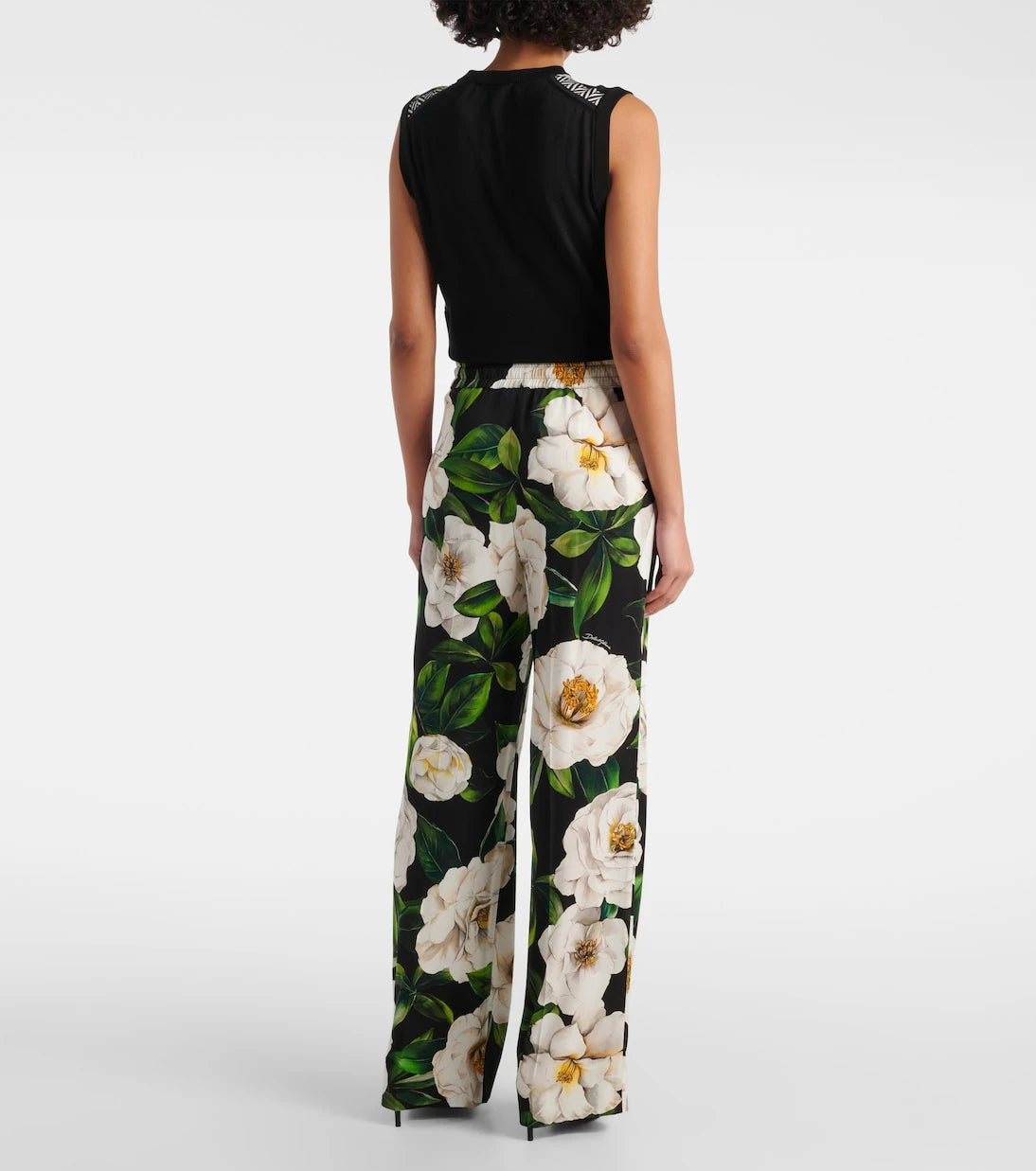 Dolce&Gabbana - Floral silk-blend pajama pants