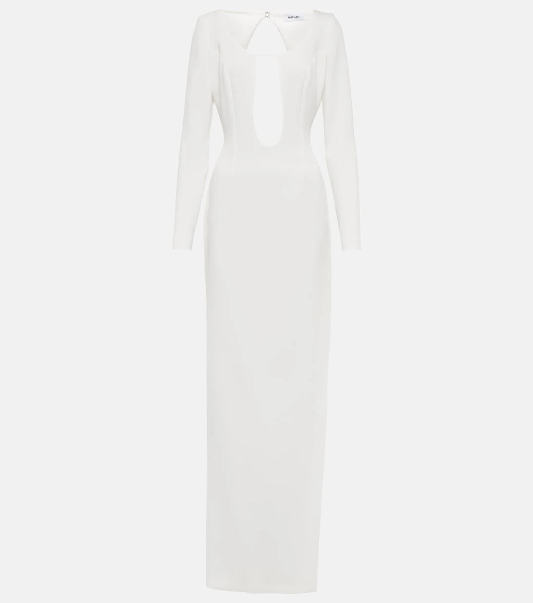 Mônot - Cutout crêpe gown