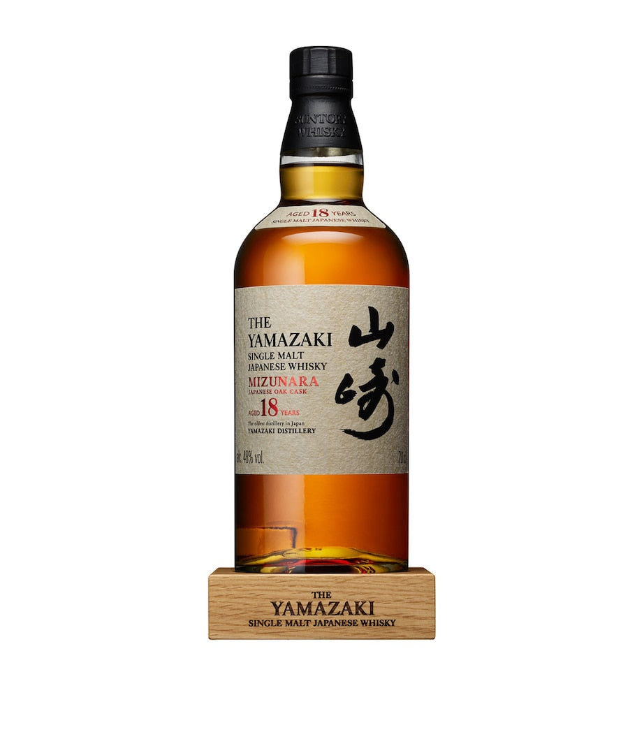 18-Year-Old Yamazaki Mizunara Single Malt Whisky (70cl)
