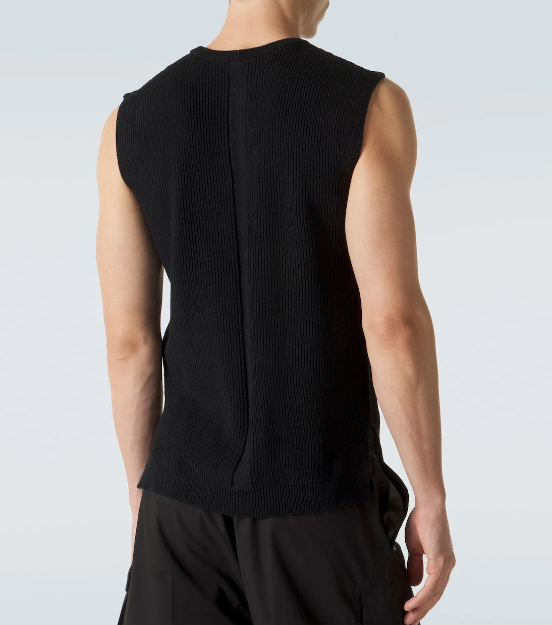 Rick Owens - Ribbed-knit virgin wool tank top