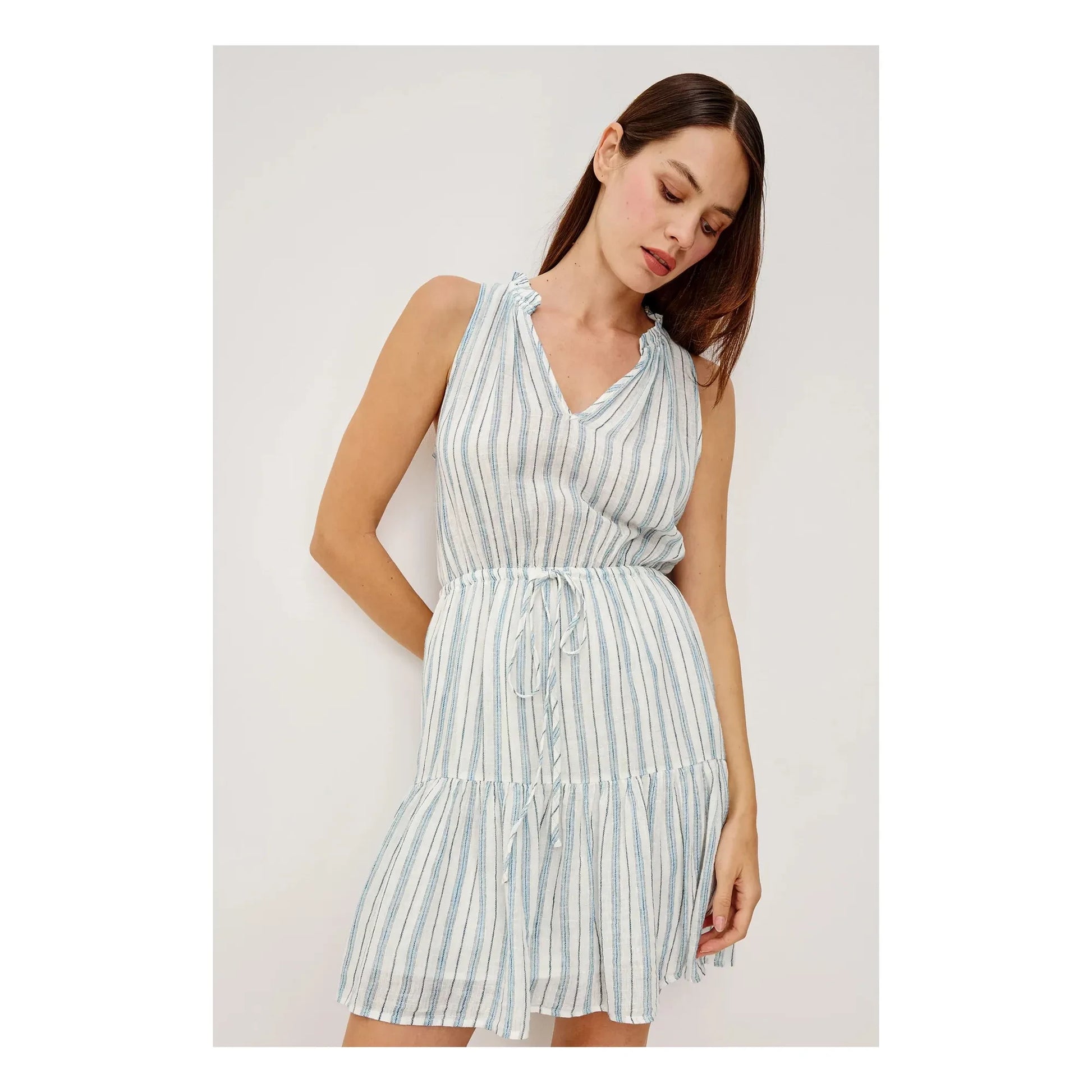 Rails - Cannes Stripes Dress | Light blue
