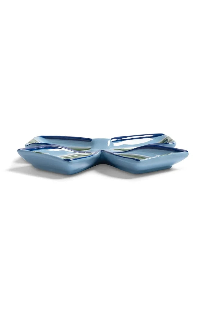 Декоративна чиния &k amsterdam ribbon 22 x 22 x 3,5 cm