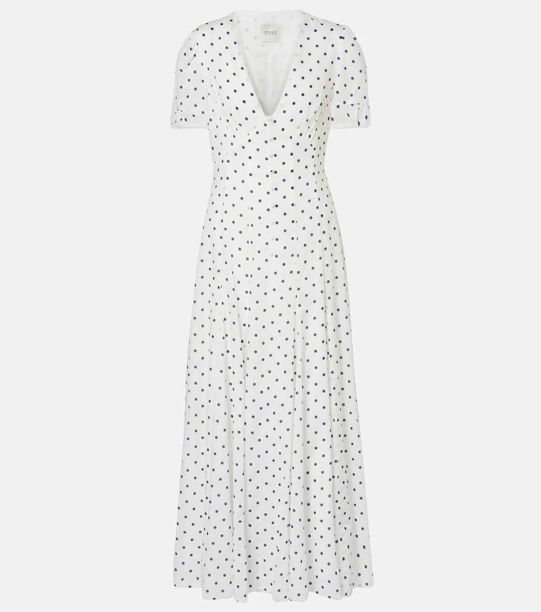 Posse - Paloma polka-dot maxi dress
