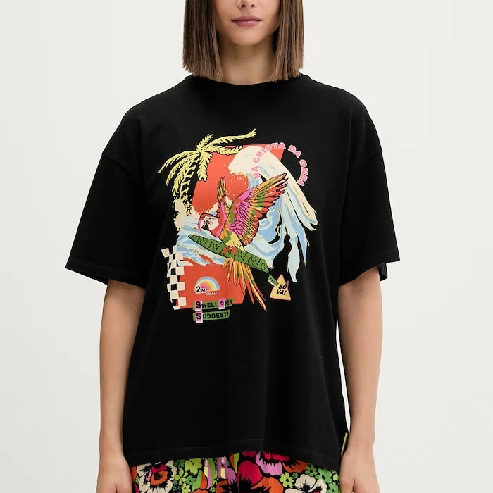 Rip Curl тениска дамска от памук FARM RIO