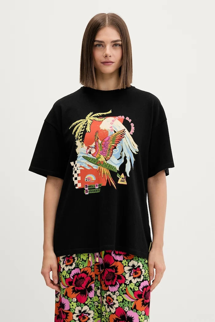 Rip Curl тениска дамска от памук FARM RIO