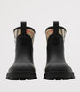 Burberry Black Rubber Nova Check Rain Boots