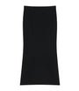 Givenchy Black Low-Waist Midi Skirt