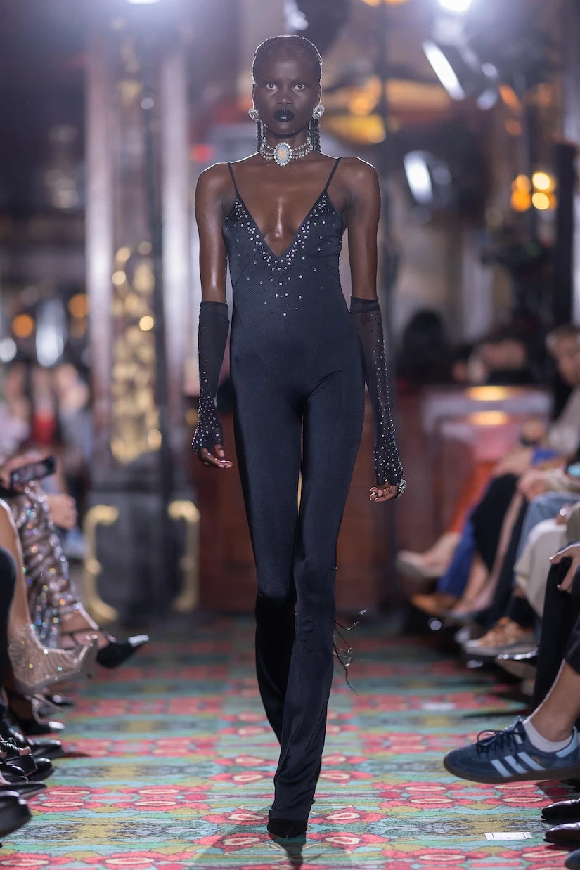 Alessandra Rich - Embellished jumpsuit