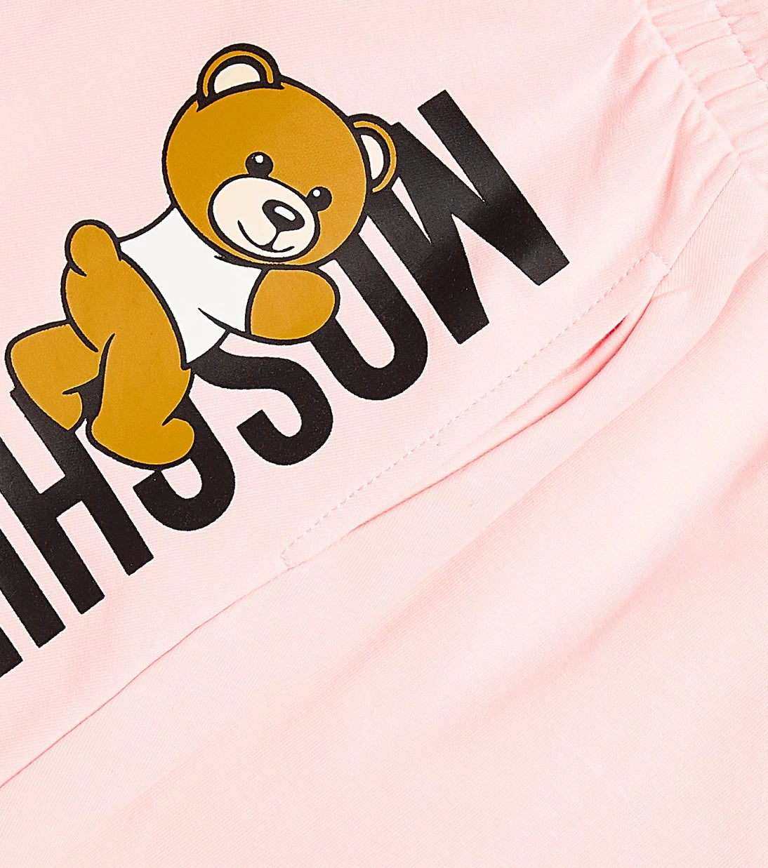 Moschino Kids - تنورة بشعار العلامة التجارية من مزيج القطن