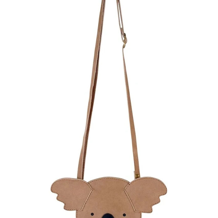 Детска кожена чанта Donsje Britta Classic Purse Koala