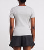 Claudie Pierlot Grey Cotton Short-Sleeve T-Shirt