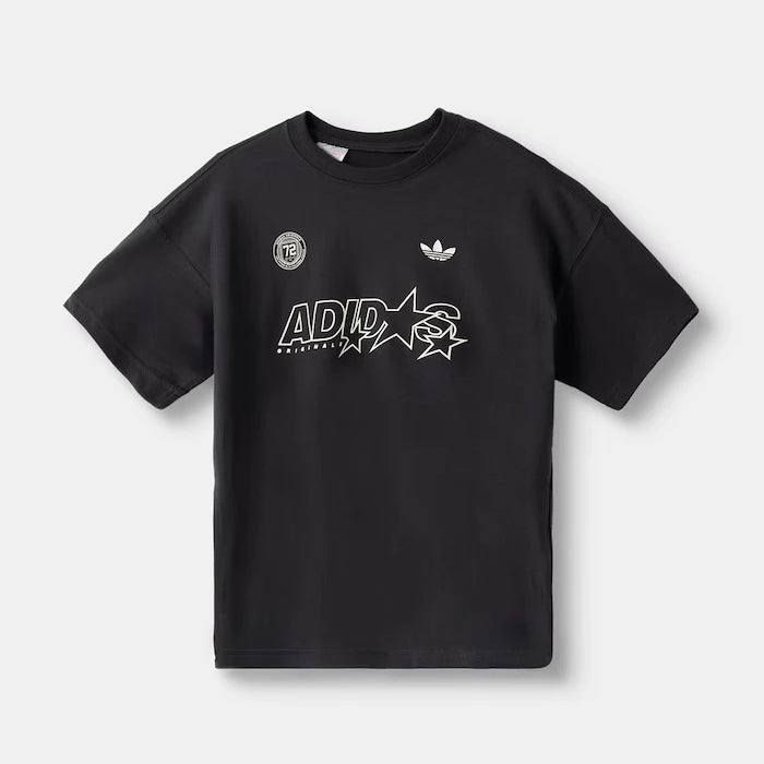 adidas Originals çocuk pamuklu LOGO PLAY tişört