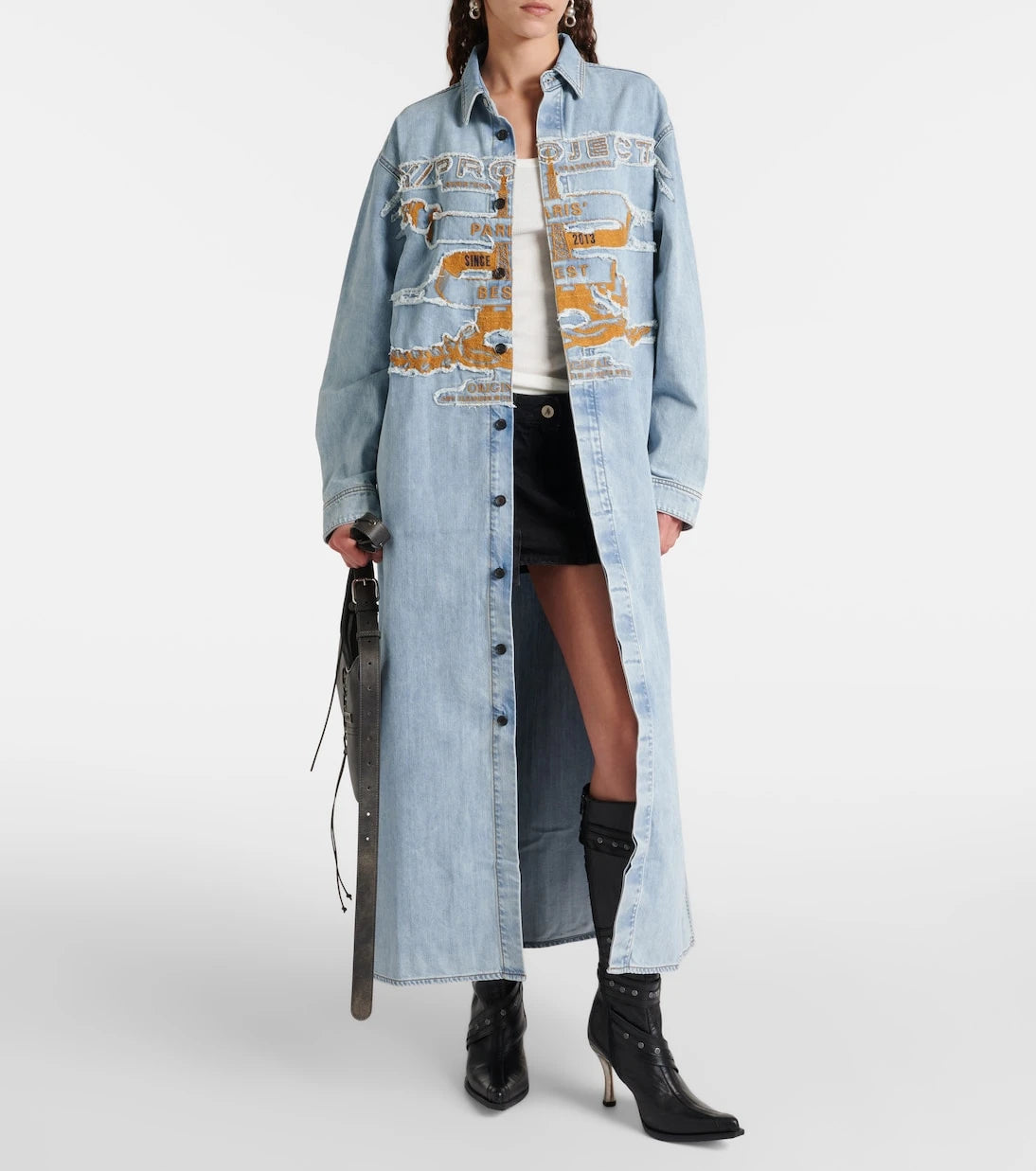 Y/Project - Evergreen Paris' Best denim shirt dress