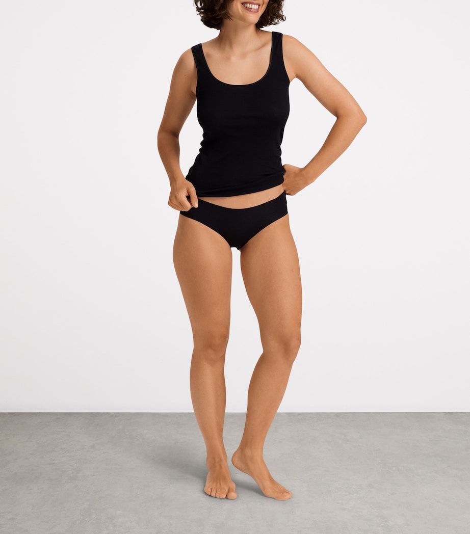 Invisible Cotton Midi Briefs