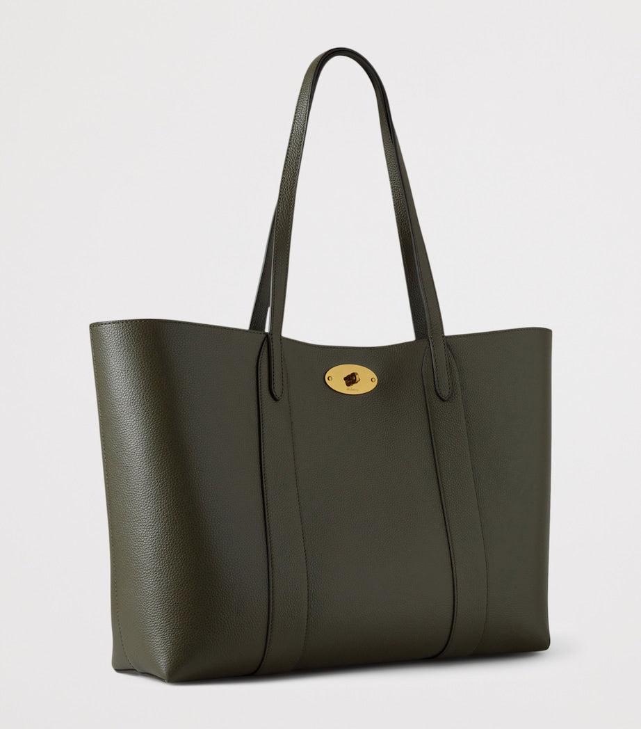 Mulberry GREEN Small Leather Bayswater Tote Bag