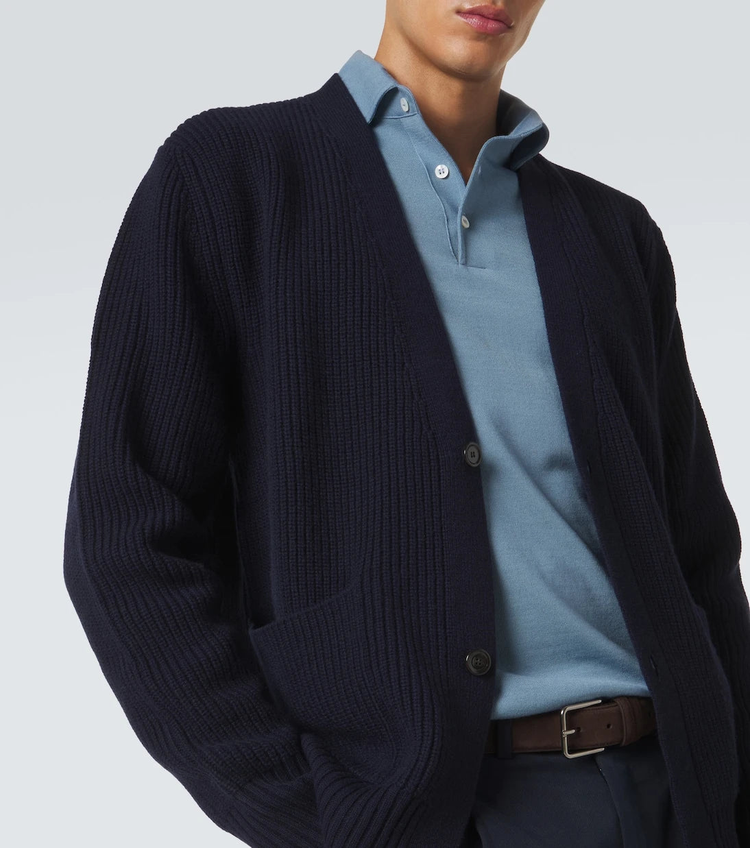 Lardini - Wool and cashmere cardigan