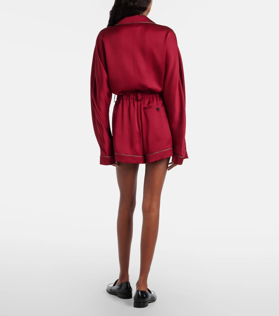 Givenchy - Silk satin shorts