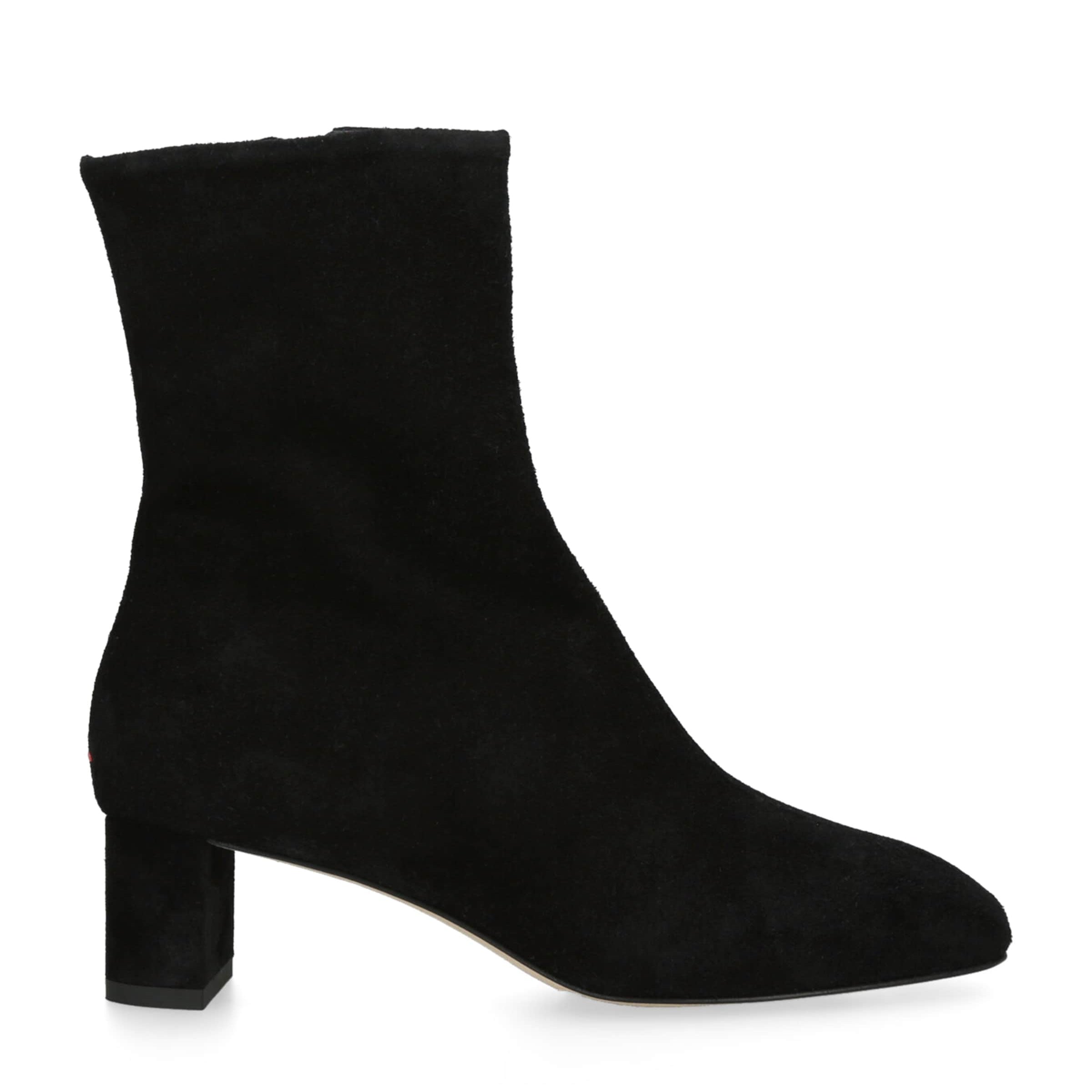 Aeyde Black Suede Millie Ankle Boots 45