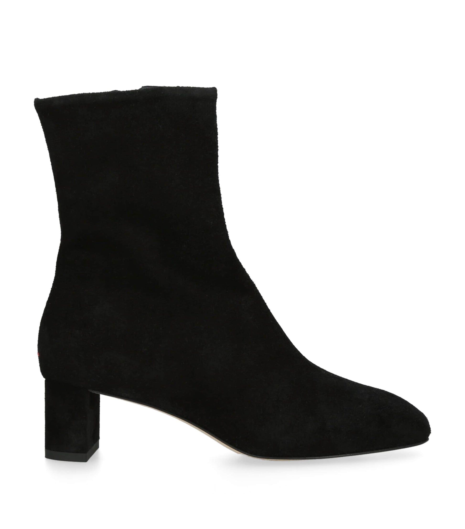 Aeyde Black Suede Millie Ankle Boots 45