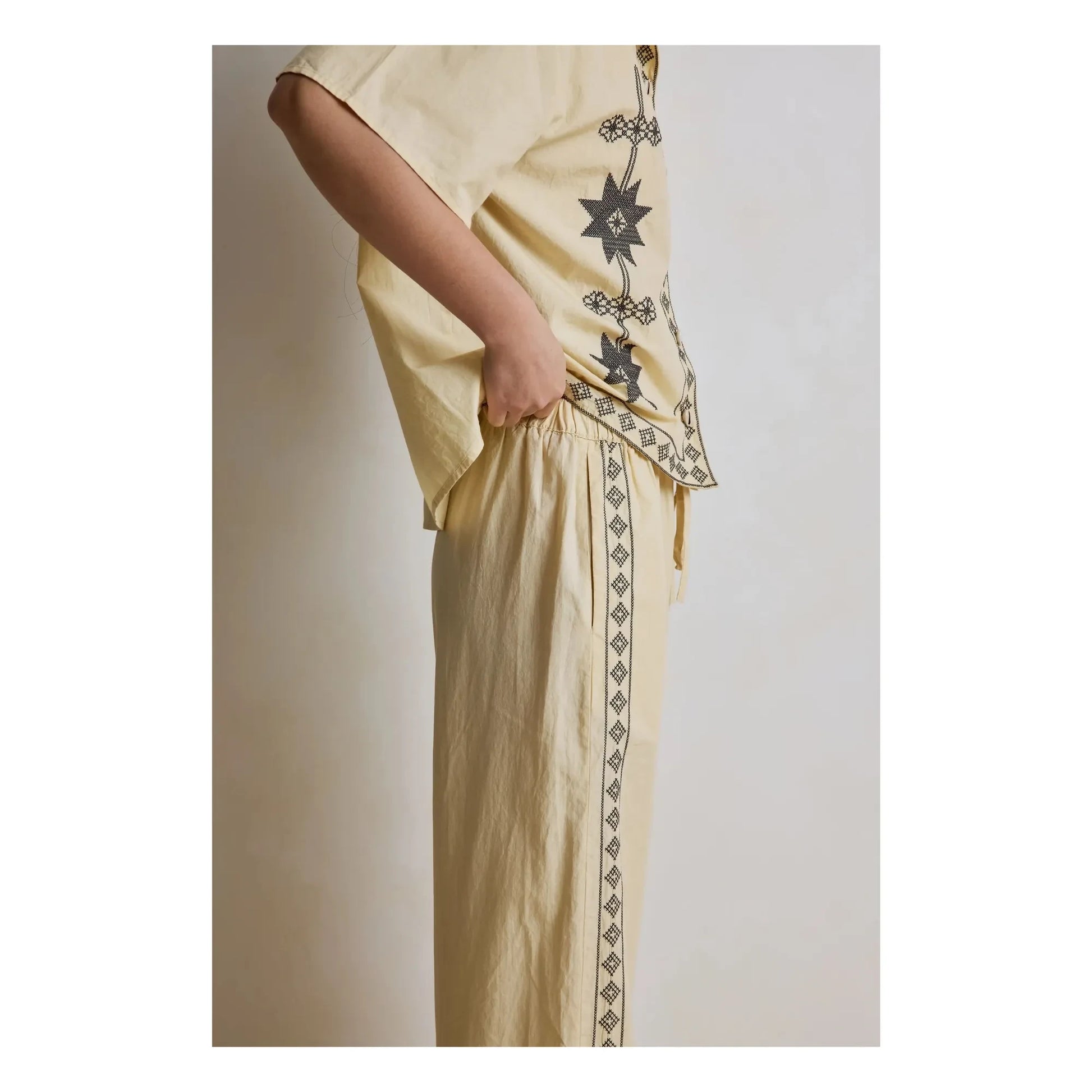 Hod - Poppy Cotton Pants | Champagne