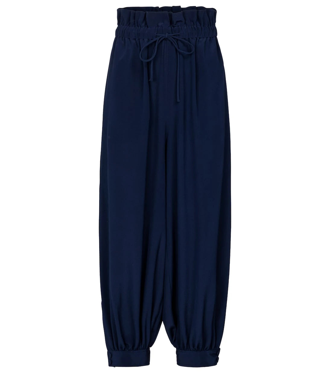 Stella McCartney - Lauryn cuffed silk pants