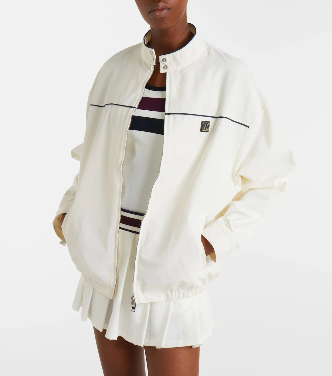 Tory Burch - Oversized tennis jacket