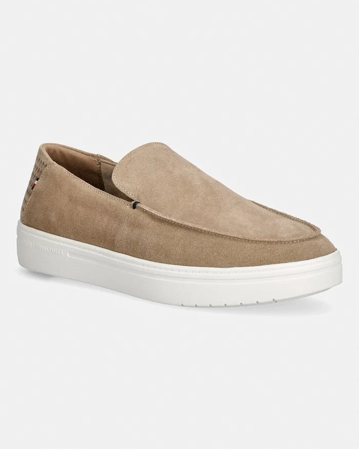 Tommy Hilfiger Erkek Süet Mokasen MODERN LIGHT SUEDE LOAFER