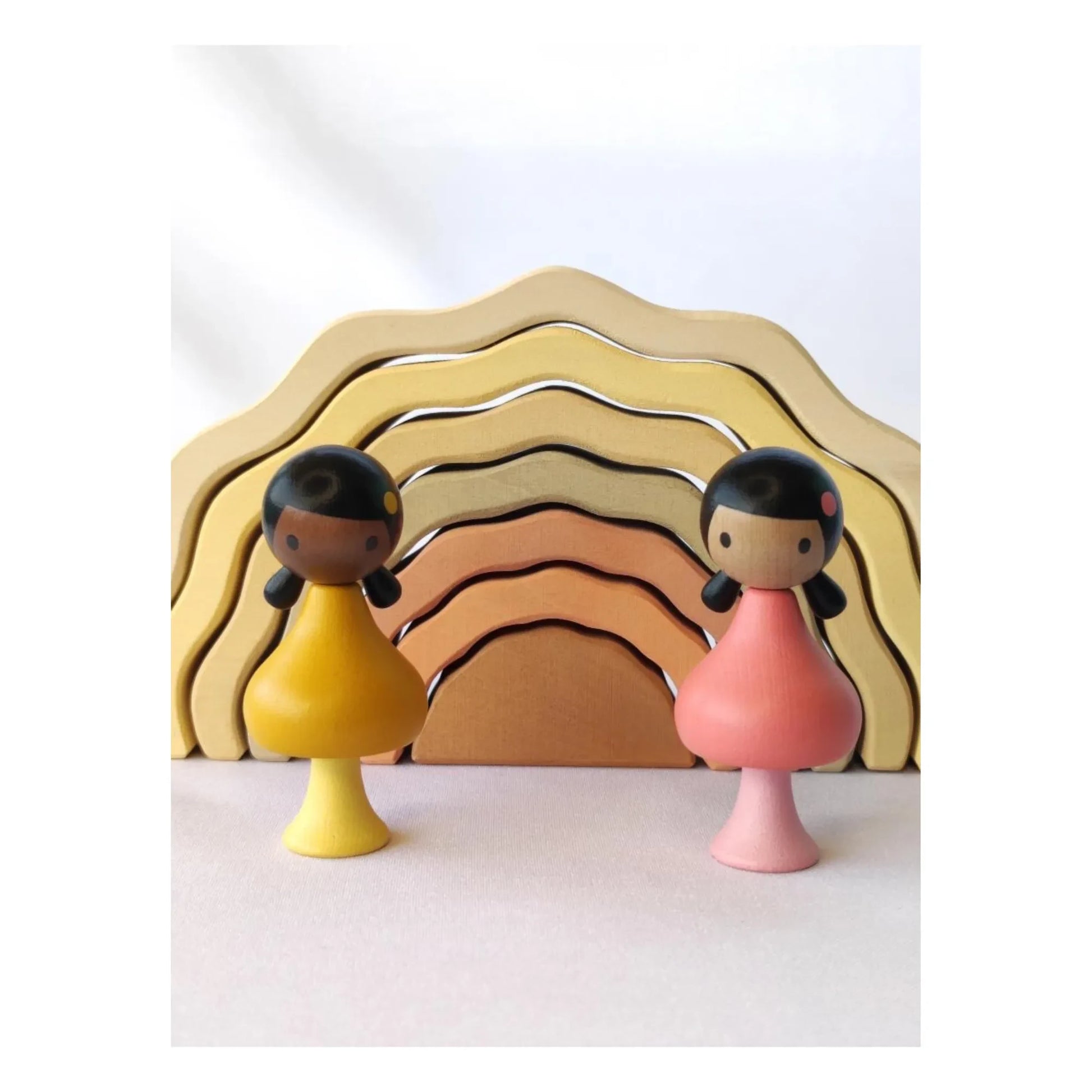 Clicques - Ruby &amp; Coco wooden figures