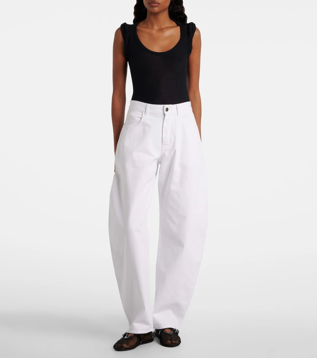 Alaïa - Barrel-leg jeans