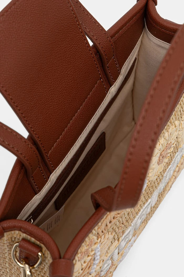 Steve Madden örgü kumaştan kadın crossbody çanta Bdecor-E