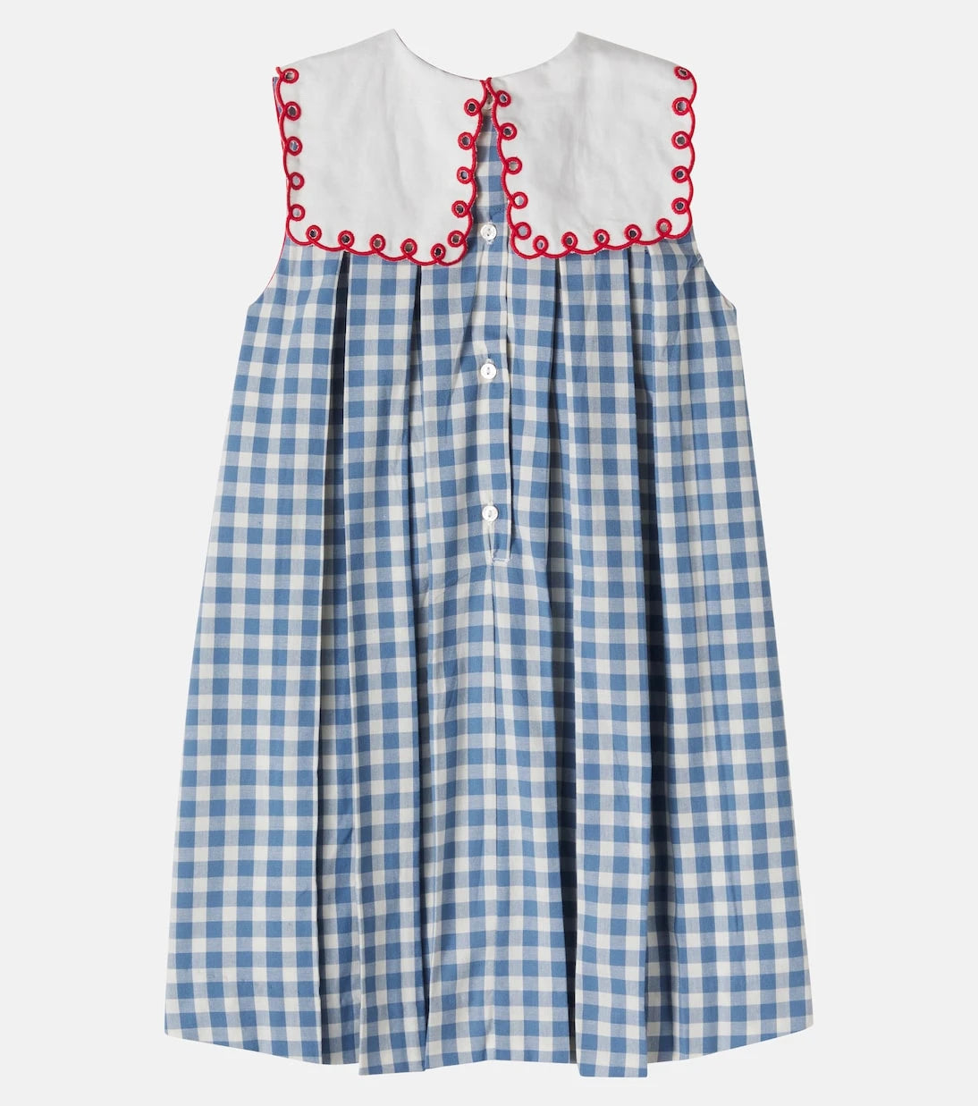 Pepa London - Darby gingham pleated cotton dress