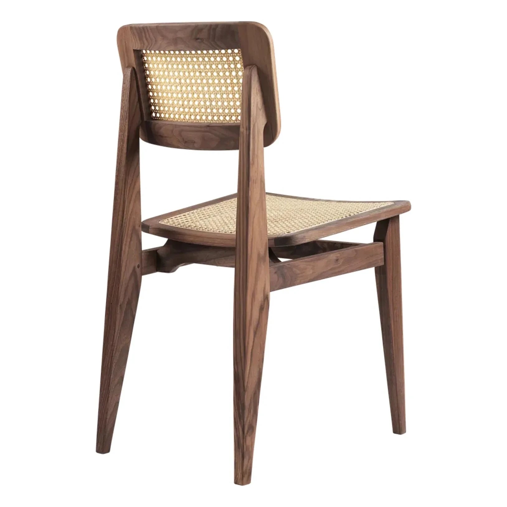 Gubi - C-Chair, Marcel Gascoin | Walnut