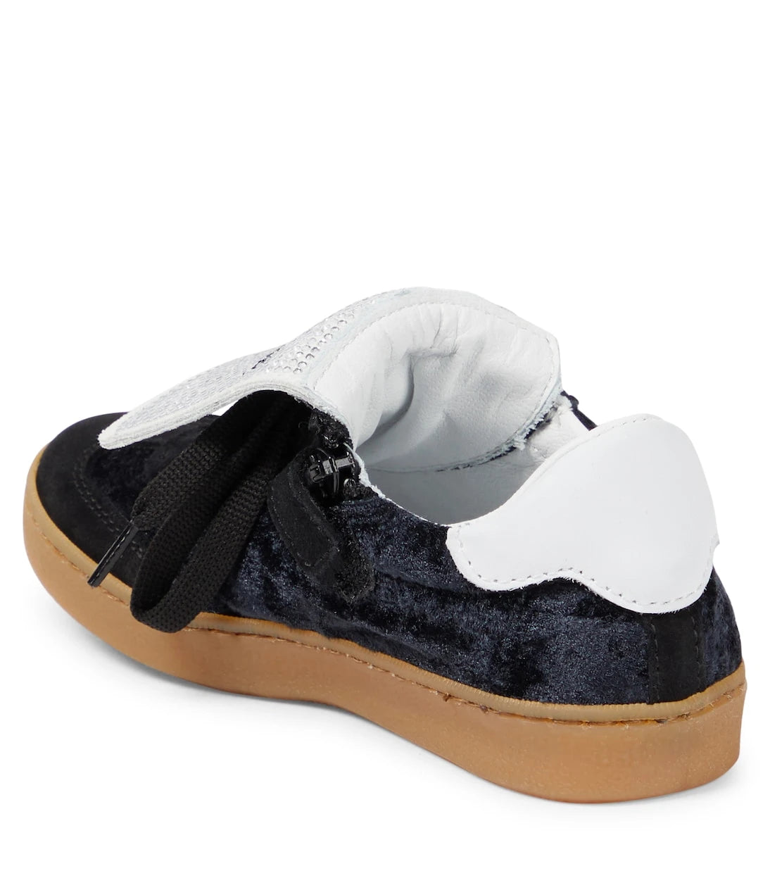 Monnalisa - Logo suede sneakers
