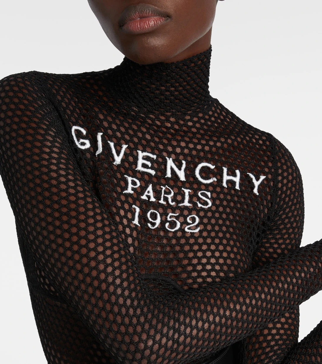 Givenchy - Logo mesh bodysuit