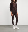 Varley Brown FreeSoft High-Rise Sports Leggings