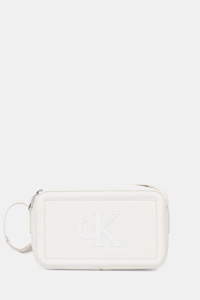 Calvin Klein чанта crossbody дамска от имитация на кожа