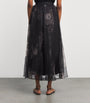 Zimmermann Silk Floral Hypnotic Maxi Skirt