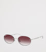RB3767 Metal Oval Sunglasses