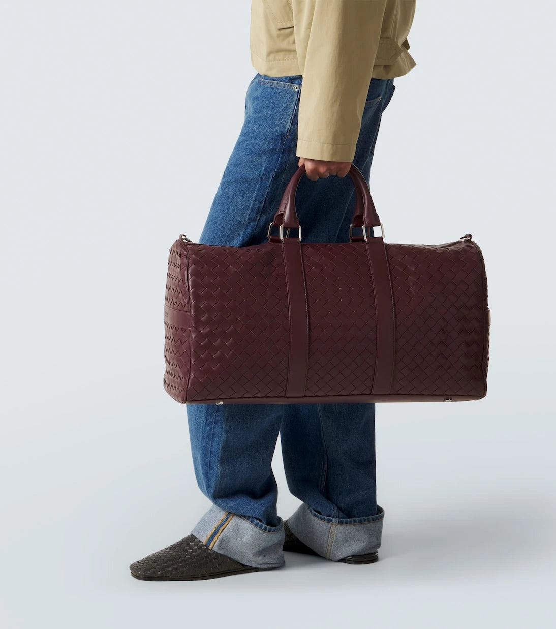 Bottega Veneta - Intrecciato leather duffel bag