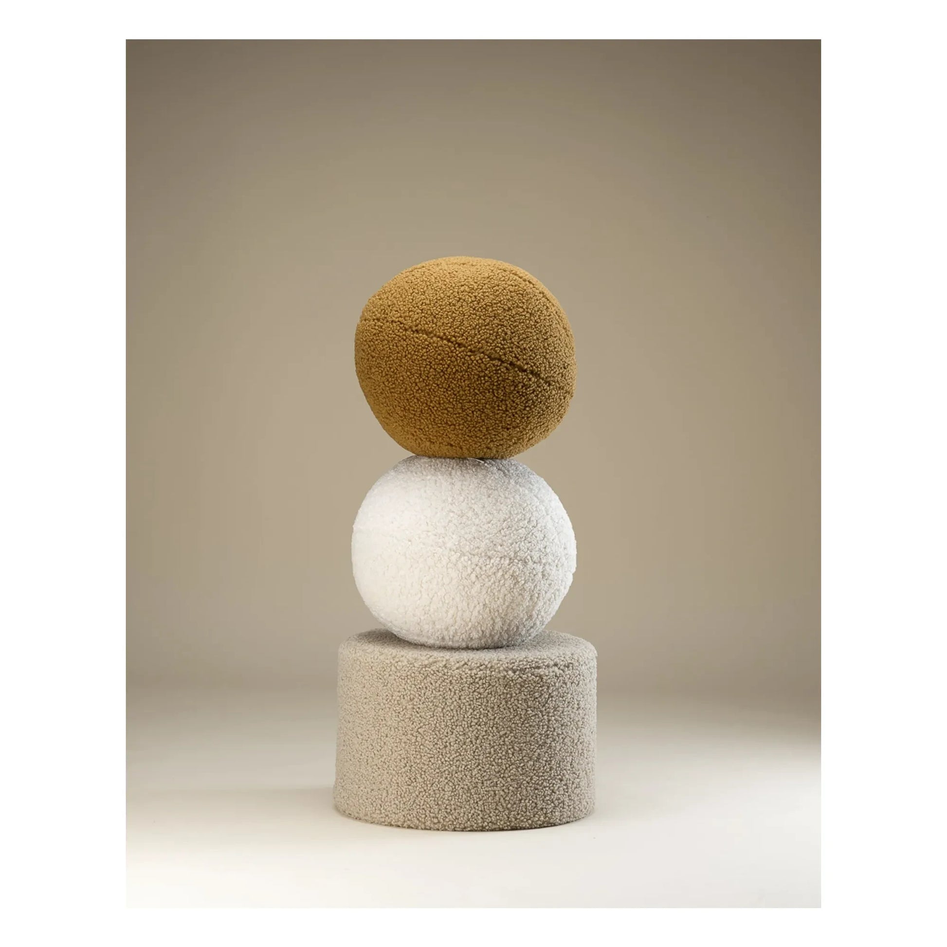 Wigiwama - Teddy pouffe | Beige