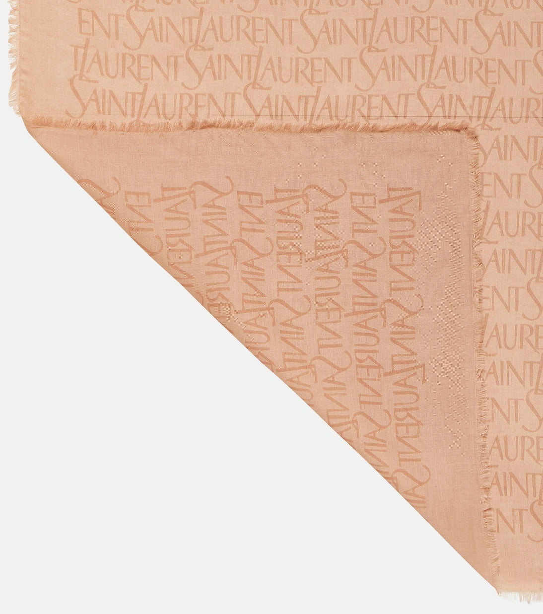 Saint Laurent - Printed modal and cashmere scarf