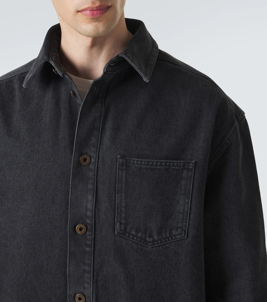 Loewe - Anagram denim overshirt
