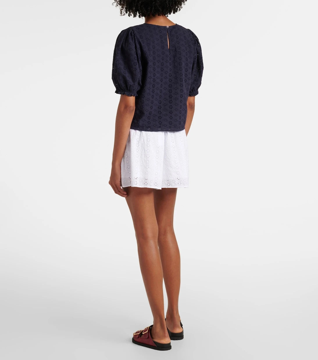 Velvet - Dalyn embroidered cotton blouse