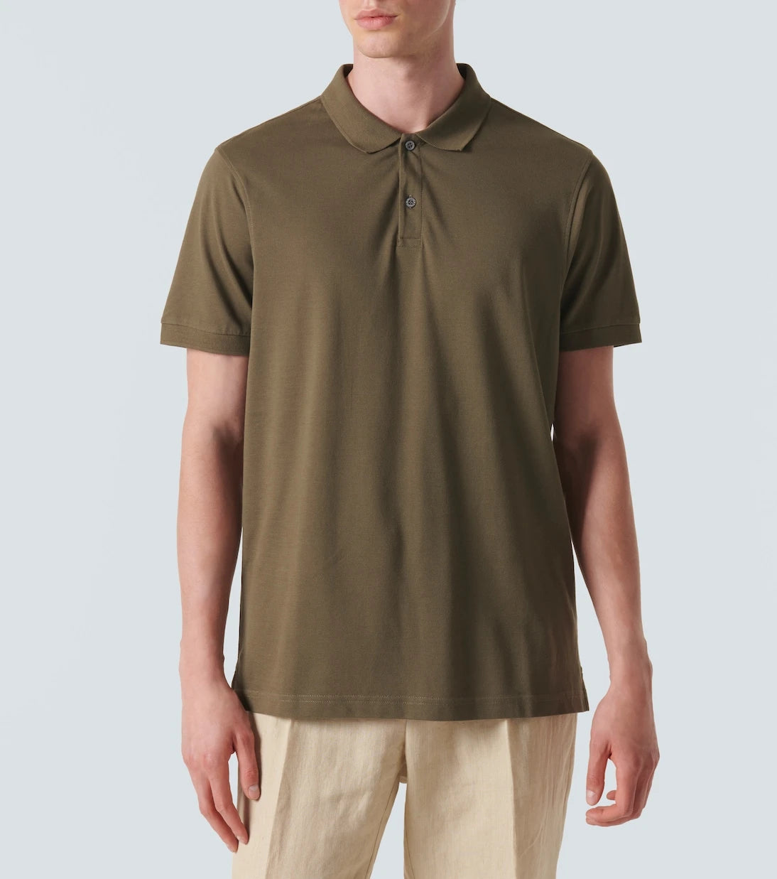 Sunspel - Cotton piqué polo shirt