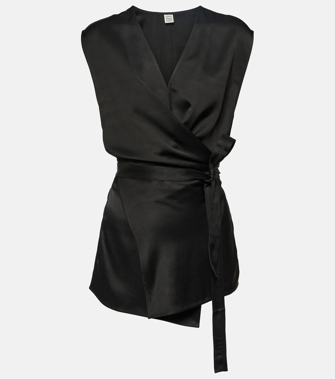 Toteme - Asymmetric satin top