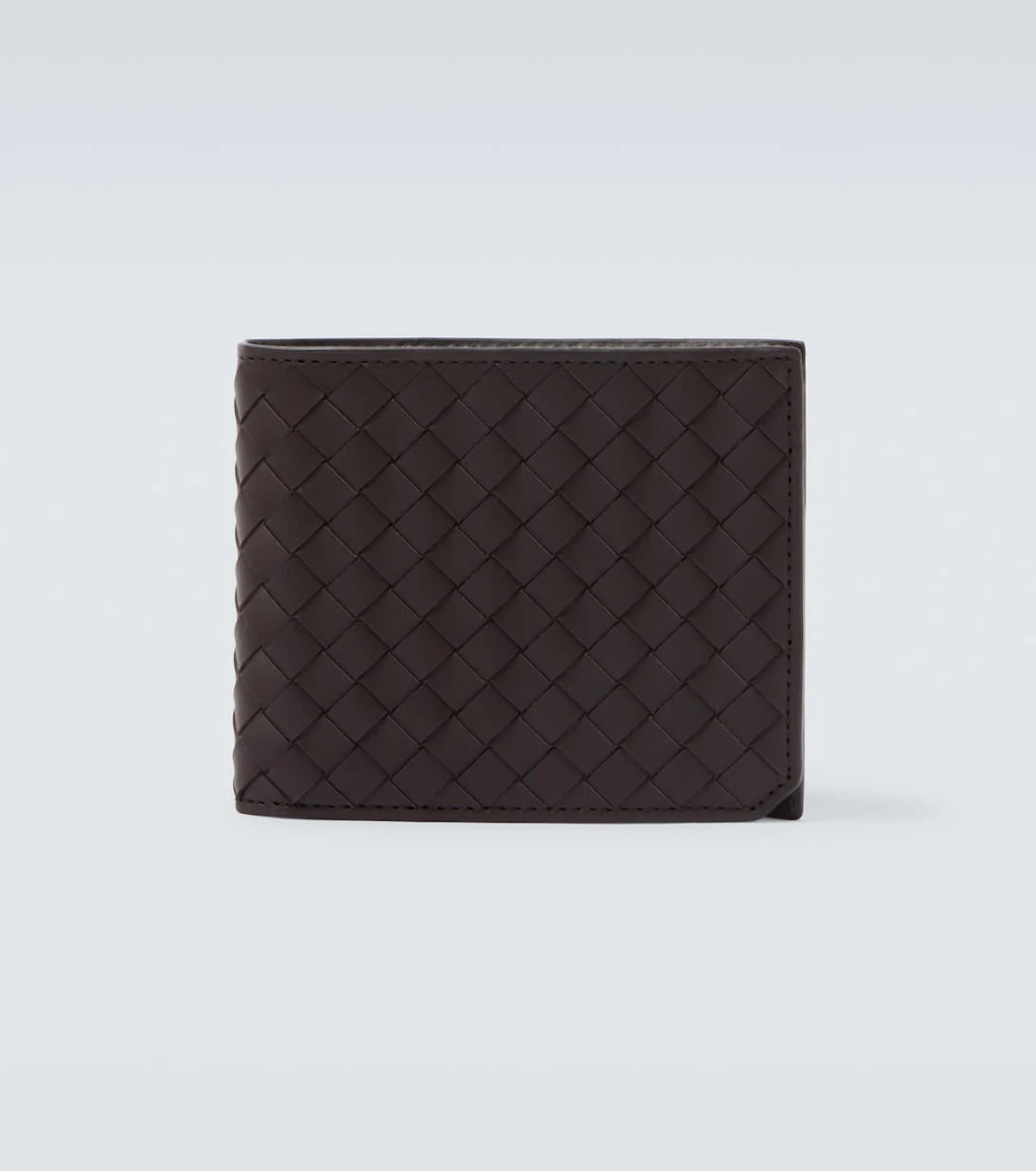 Bottega Veneta - محفظة ثنائية الطي من جلد إنترشيو