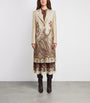 Etro Multi Satin Patterned Princess Coat
