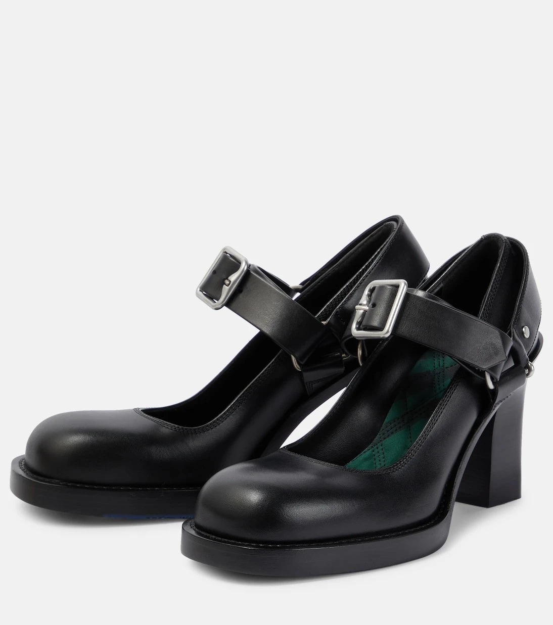 Burberry - 85 leather pumps